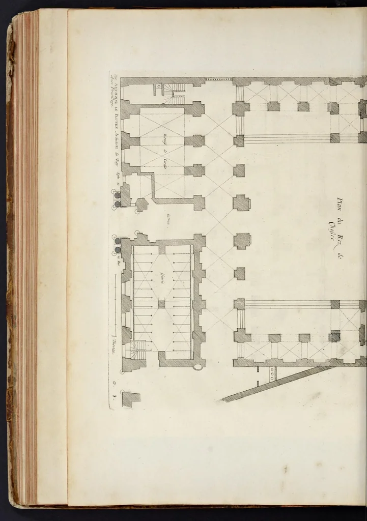 An illustration from Les oeuvres d'architecture d'Anthoine Le Pautre, 1652, leaf 163