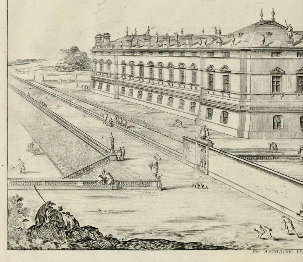 An illustration from Les oeuvres d'architecture d'Anthoine Le Pautre, 1652, leaf 203