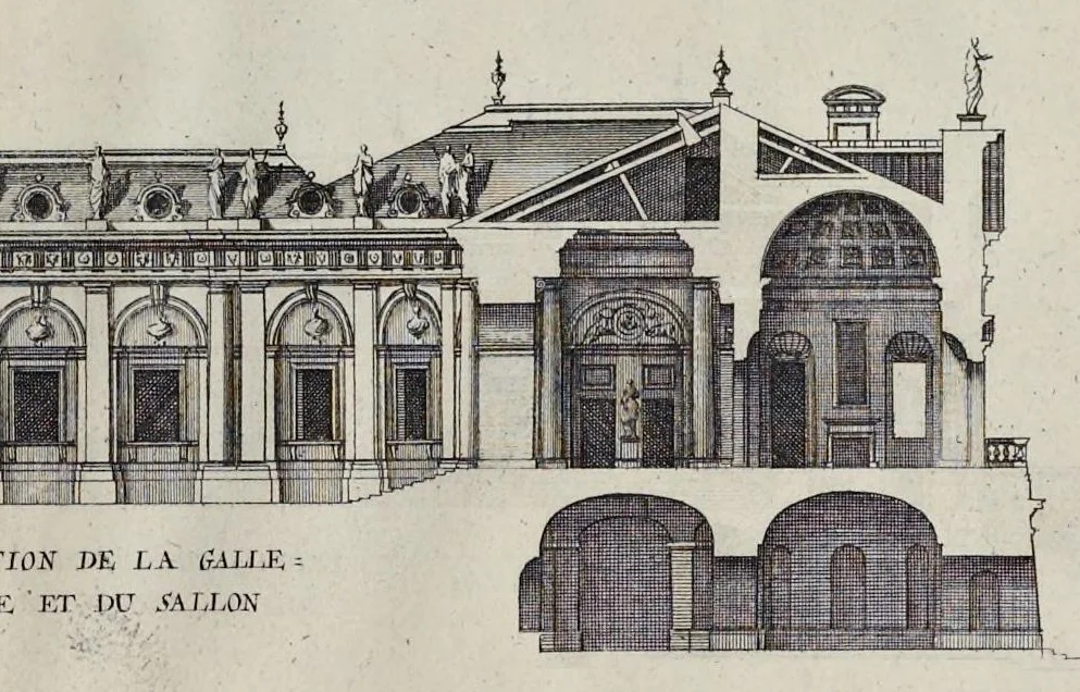 An illustration from Les oeuvres d'architecture d'Anthoine Le Pautre, 1652, leaf 208