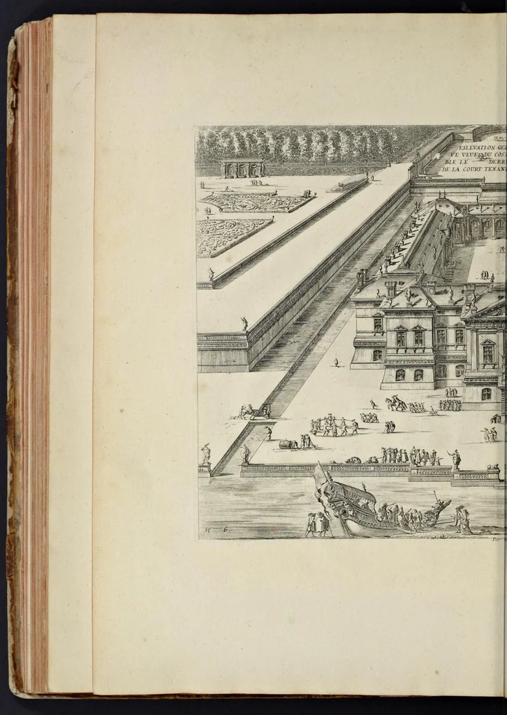 An illustration from Les oeuvres d'architecture d'Anthoine Le Pautre, 1652, leaf 211
