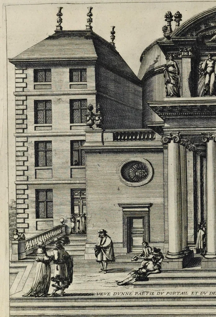 An illustration from Les oeuvres d'architecture d'Anthoine Le Pautre, 1652, leaf 235