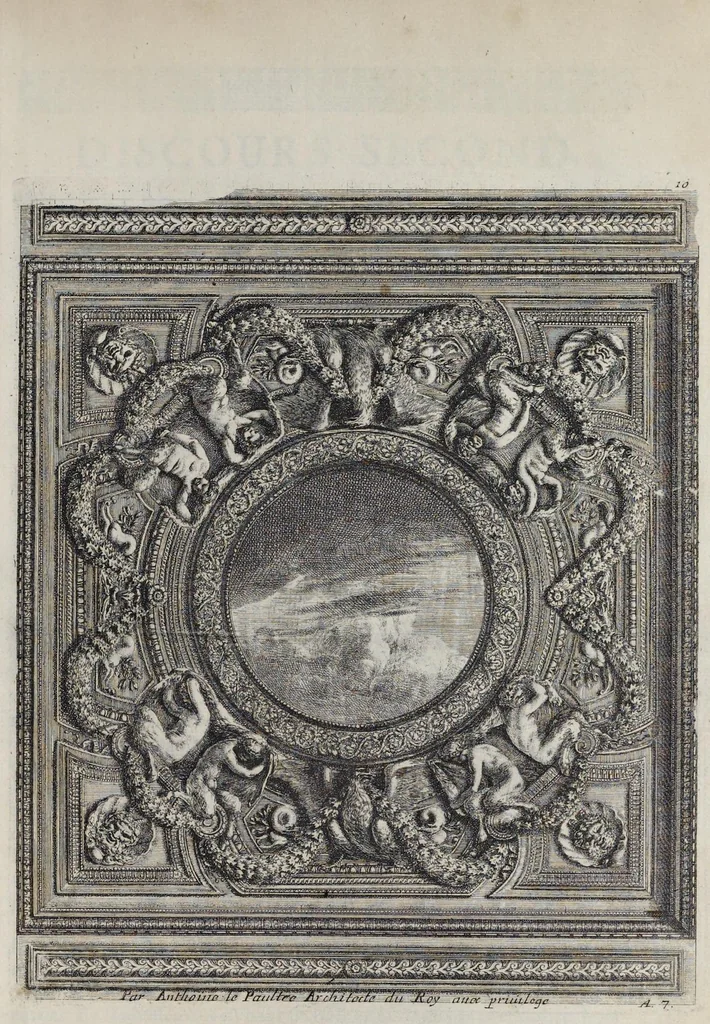 An illustration from Les oeuvres d'architecture d'Anthoine Le Pautre, 1652, leaf 42