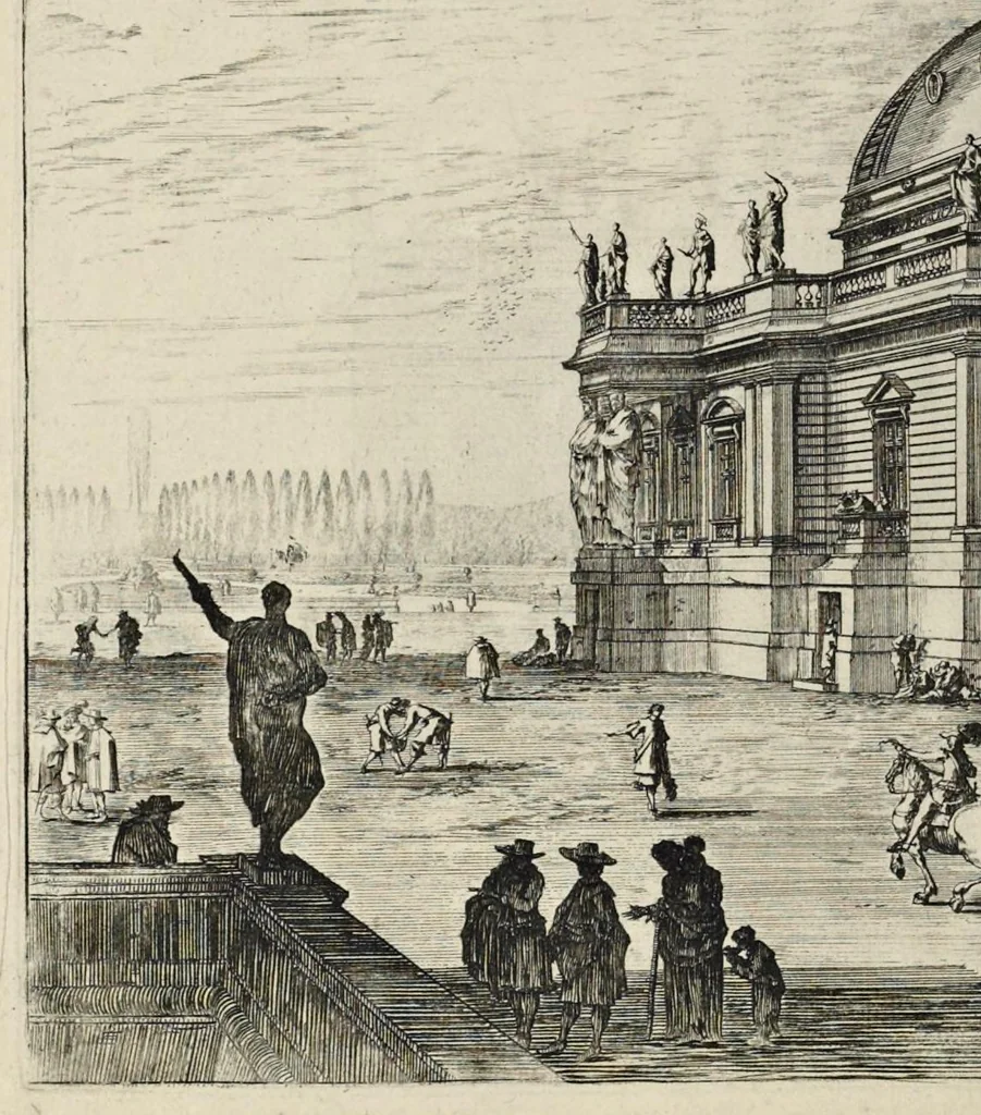 An illustration from Les oeuvres d'architecture d'Anthoine Le Pautre, 1652, leaf 57