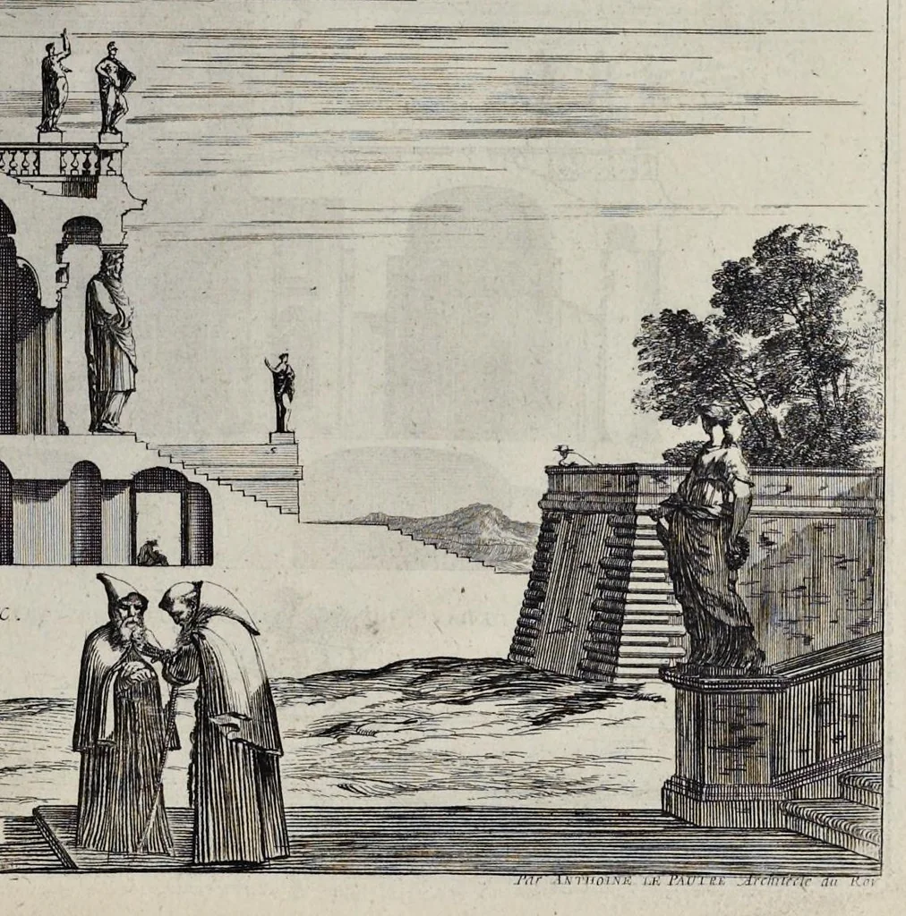 An illustration from Les oeuvres d'architecture d'Anthoine Le Pautre, 1652, leaf 62