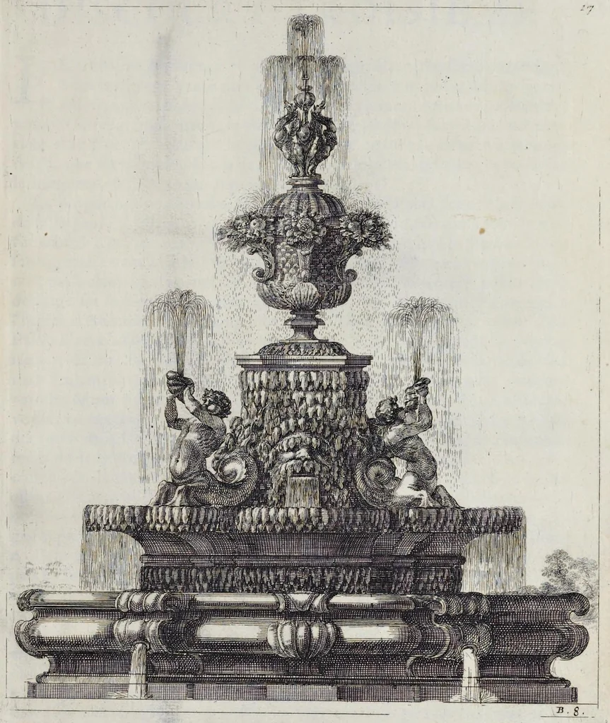 An illustration from Les oeuvres d'architecture d'Anthoine Le Pautre, 1652, leaf 70