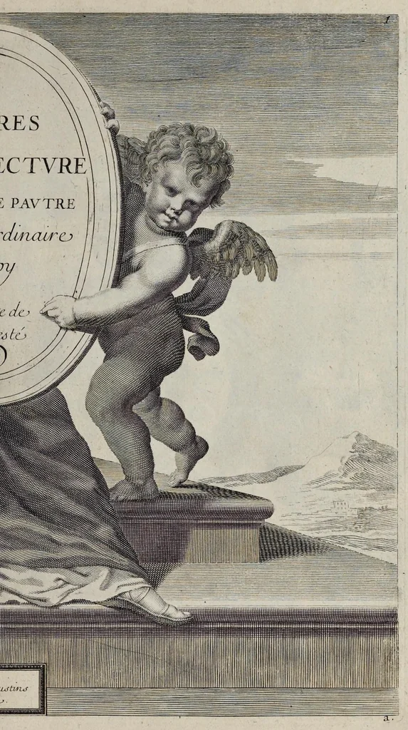 An illustration from Les oeuvres d'architecture d'Anthoine Le Pautre, 1652, leaf 8