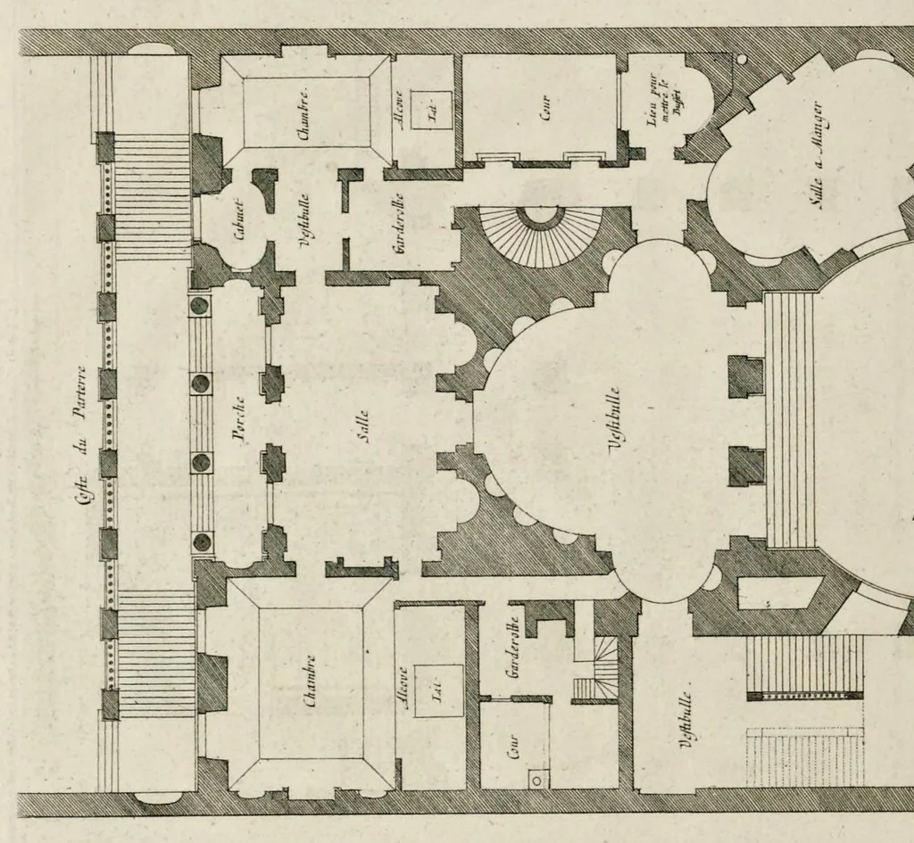 An illustration from Les oeuvres d'architecture d'Anthoine Le Pautre, 1652, leaf 81