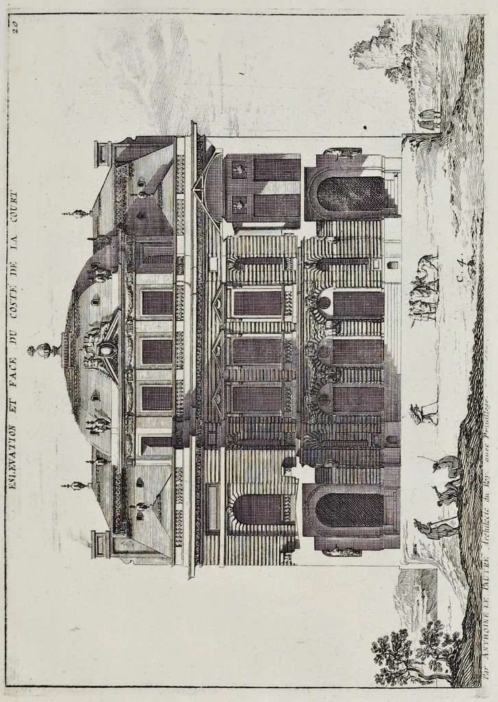 An illustration from Les oeuvres d'architecture d'Anthoine Le Pautre, 1652, leaf 84