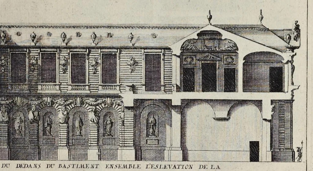 An illustration from Les oeuvres d'architecture d'Anthoine Le Pautre, 1652, leaf 88