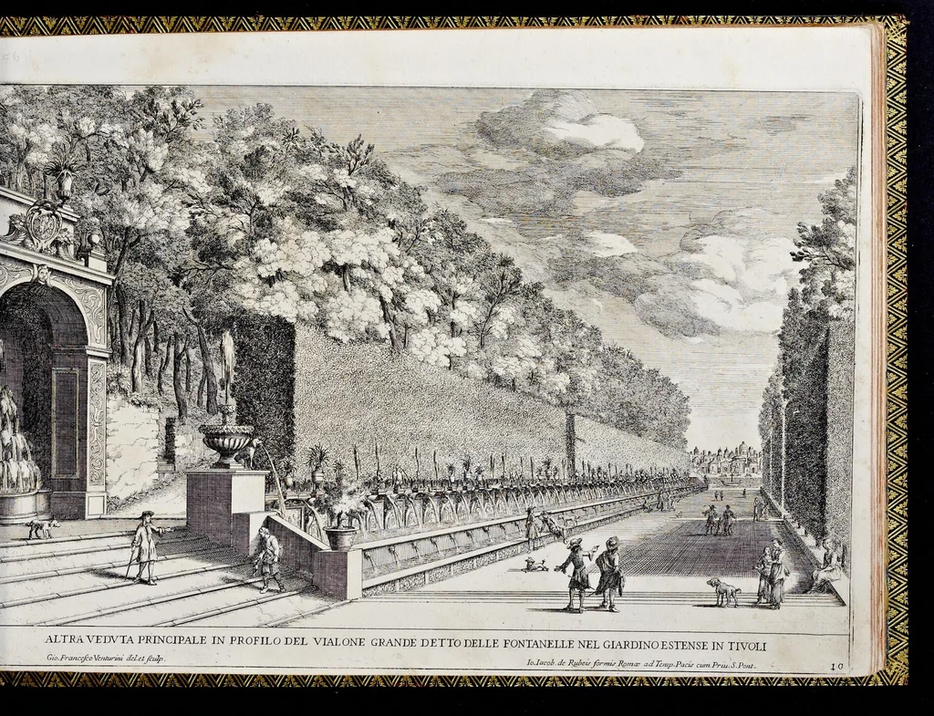 An illustration from Le fontane di Roma nelle piazze e lvoghi pvblici della città : con li loro prospetti, come sono al presente, 1691, leaf 182