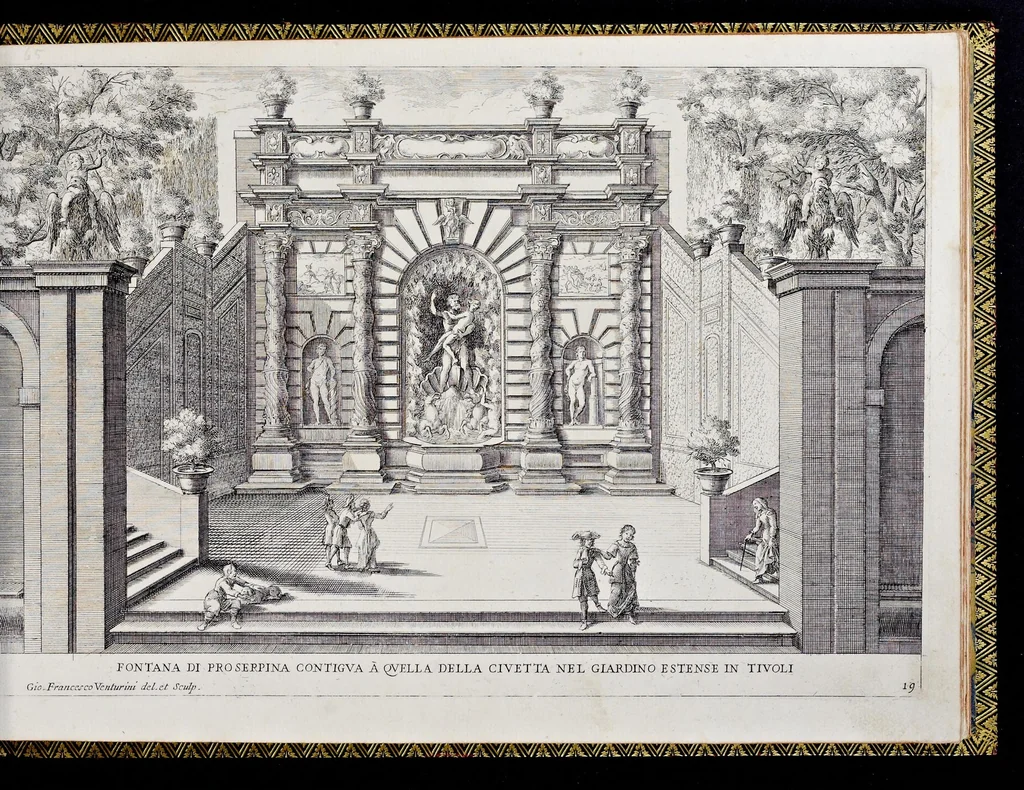 An illustration from Le fontane di Roma nelle piazze e lvoghi pvblici della città : con li loro prospetti, come sono al presente, 1691, leaf 200