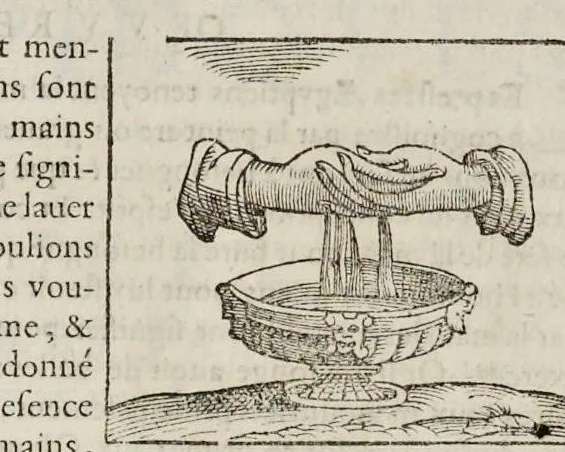 An illustration from Les hieroglyphiques de Ian-Pierre Valerian, vulgairement nommé Pierius. Autrement, commentaires des lettres et figures sacrées des Aegyptiens & autres nations. Oeuure reduicte en cinquante huict liures, ausquels sont adjoincts deux autres, 1615, leaf 491