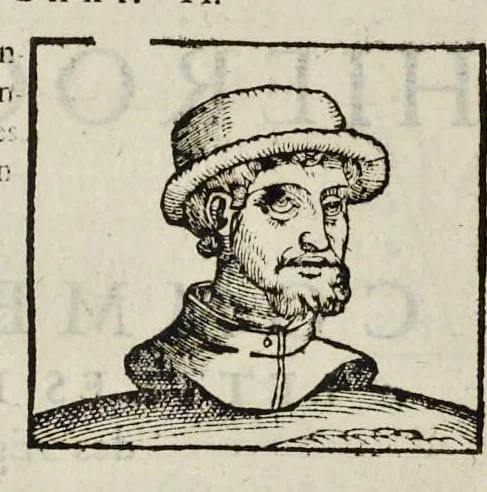 An illustration from Les hieroglyphiques de Ian-Pierre Valerian, vulgairement nommé Pierius. Autrement, commentaires des lettres et figures sacrées des Aegyptiens & autres nations. Oeuure reduicte en cinquante huict liures, ausquels sont adjoincts deux autres, 1615, leaf 567