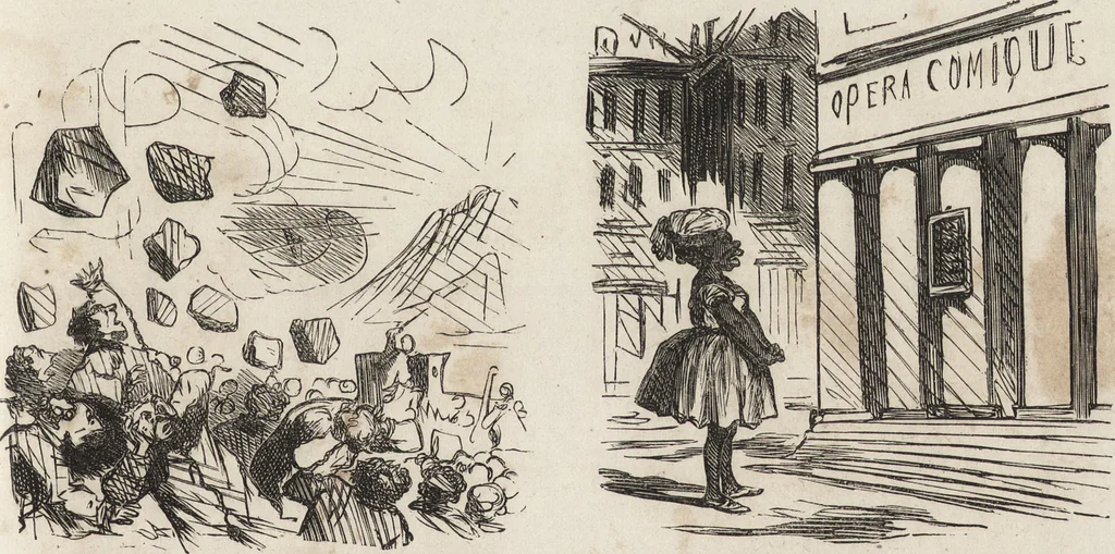 An illustration from Olla-Podrida, 1859, leaf 22