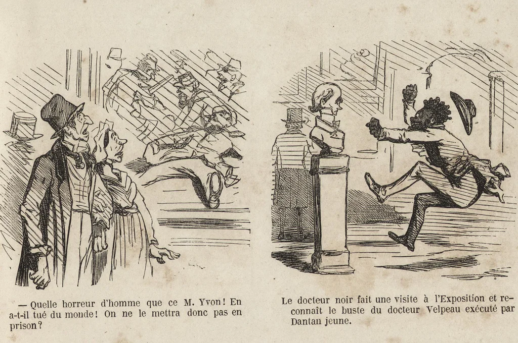 An illustration from Olla-Podrida, 1859, leaf 8