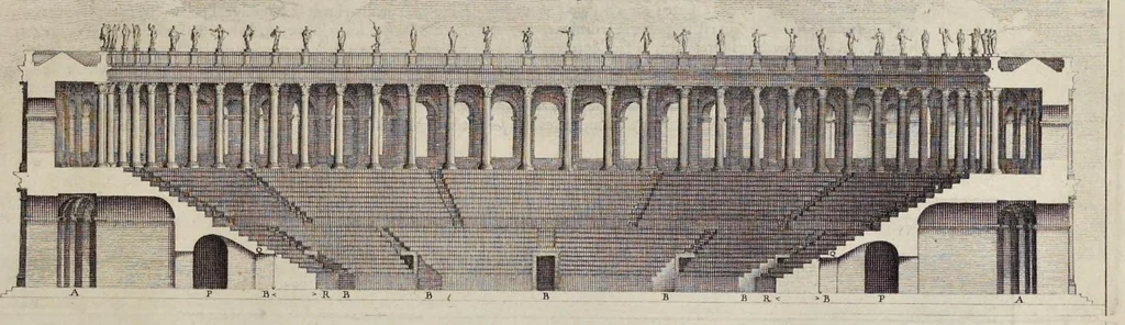 An illustration from Les dix livres d'architecture de Vitruve, corrigez et traduits nouvellement en françois, avec des notes & des figures, 1673, leaf 188