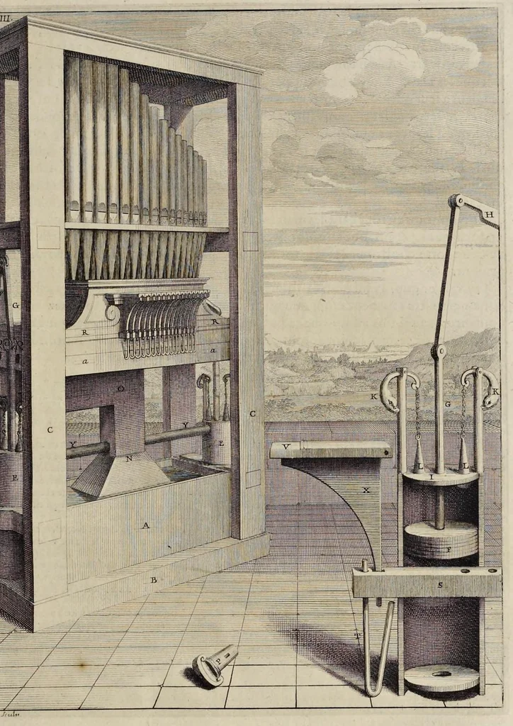 An illustration from Les dix livres d'architecture de Vitruve, corrigez et traduits nouvellement en françois, avec des notes & des figures, 1673, leaf 328