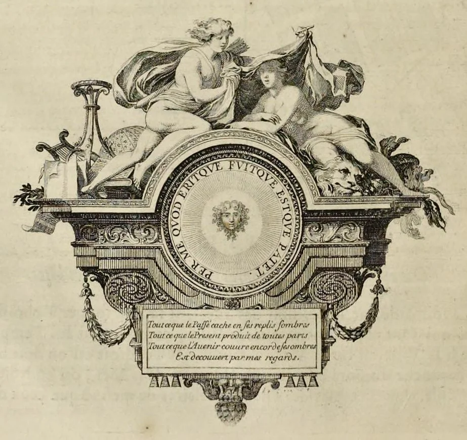 An illustration from Les dix livres d'architecture de Vitruve, corrigez et traduits nouvellement en françois, avec des notes & des figures, 1673, leaf 51