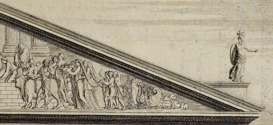 An illustration from Les dix livres d'architecture de Vitruve, corrigez et traduits nouvellement en françois, avec des notes & des figures, 1673, leaf 94