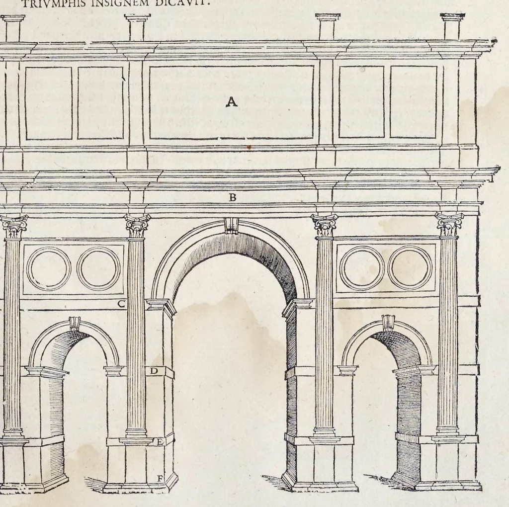 An illustration from Het eerste [-vijfde] boeck van de architecturen Sebastiani Serlij ..., 1616, leaf 198