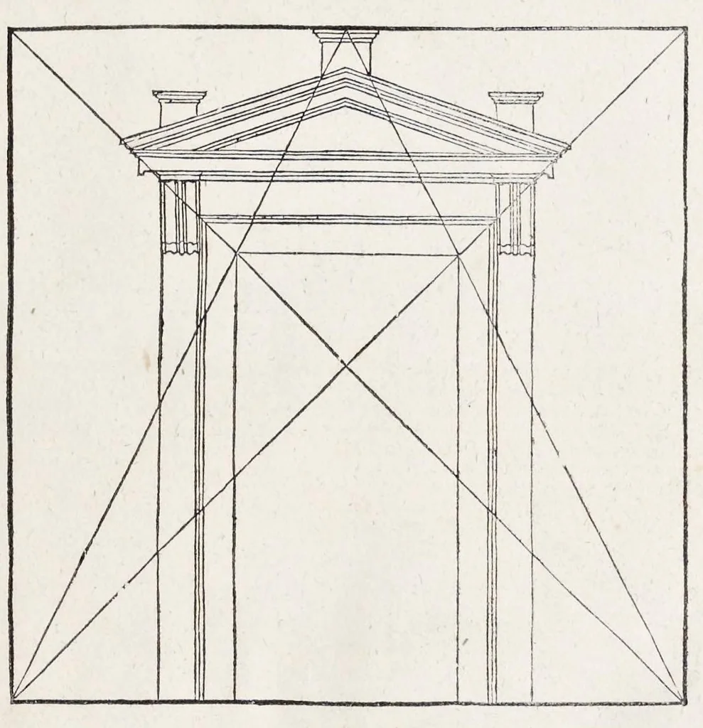 An illustration from Het eerste [-vijfde] boeck van de architecturen Sebastiani Serlij ..., 1616, leaf 26