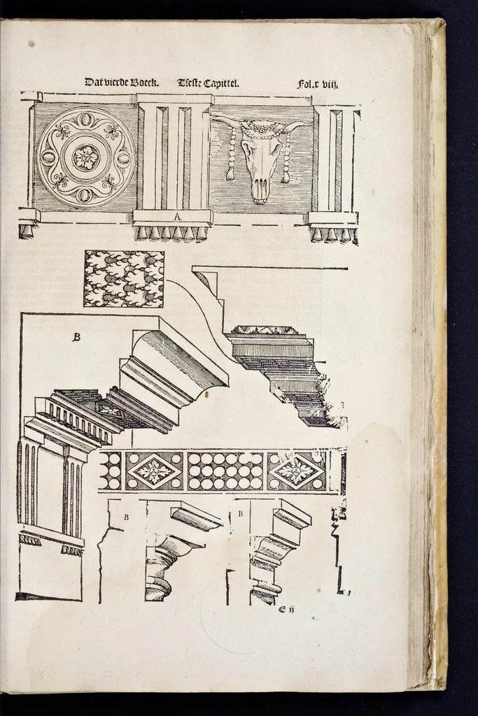 An illustration from Het eerste [-vijfde] boeck van de architecturen Sebastiani Serlij ..., 1616, leaf 270