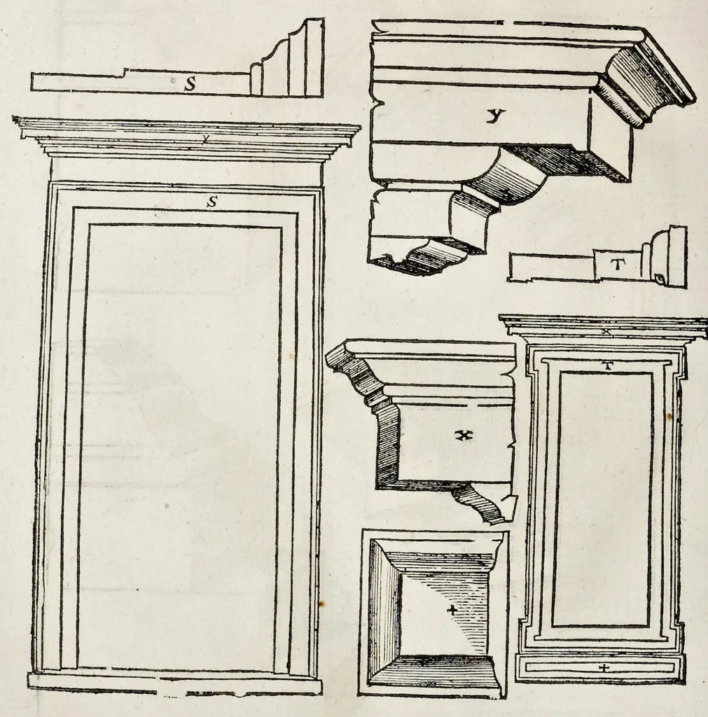 An illustration from Het eerste [-vijfde] boeck van de architecturen Sebastiani Serlij ..., 1616, leaf 329