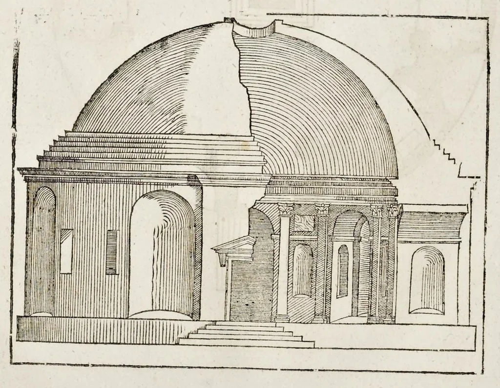 An illustration from Het eerste [-vijfde] boeck van de architecturen Sebastiani Serlij ..., 1616, leaf 383