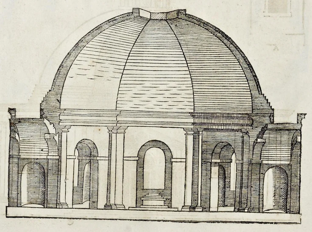 An illustration from Het eerste [-vijfde] boeck van de architecturen Sebastiani Serlij ..., 1616, leaf 397