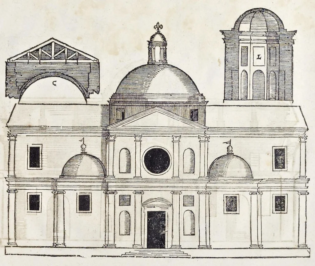 An illustration from Het eerste [-vijfde] boeck van de architecturen Sebastiani Serlij ..., 1616, leaf 402