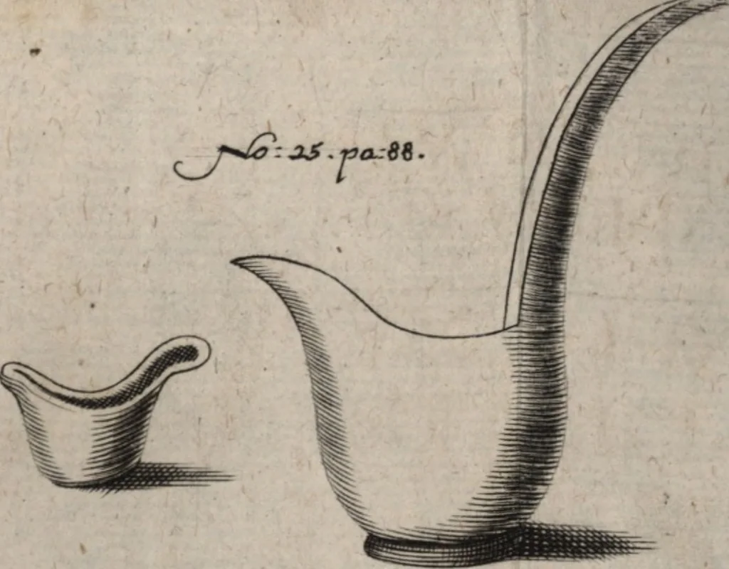 An illustration from Joh. Baptistae Casalii Romani De profanis et sacris veteribus ritibus opus tripartitum : cujus prima pars agit de profanis Ægyptiorum ritibus ... ; secunda pars agit de profanis Romanorum ritibus ... ; tertia pars agit de sacris Christianorum ritibus ... ; accedunt indices capitum, rerum item & verborum copiosissimi, & accuratissimi, 1681, leaf 132