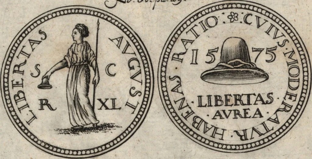 An illustration from Joh. Baptistae Casalii Romani De profanis et sacris veteribus ritibus opus tripartitum : cujus prima pars agit de profanis Ægyptiorum ritibus ... ; secunda pars agit de profanis Romanorum ritibus ... ; tertia pars agit de sacris Christianorum ritibus ... ; accedunt indices capitum, rerum item & verborum copiosissimi, & accuratissimi, 1681, leaf 156