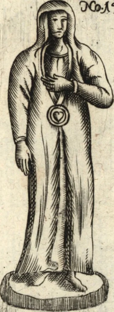 An illustration from Joh. Baptistae Casalii Romani De profanis et sacris veteribus ritibus opus tripartitum : cujus prima pars agit de profanis Ægyptiorum ritibus ... ; secunda pars agit de profanis Romanorum ritibus ... ; tertia pars agit de sacris Christianorum ritibus ... ; accedunt indices capitum, rerum item & verborum copiosissimi, & accuratissimi, 1681, leaf 256