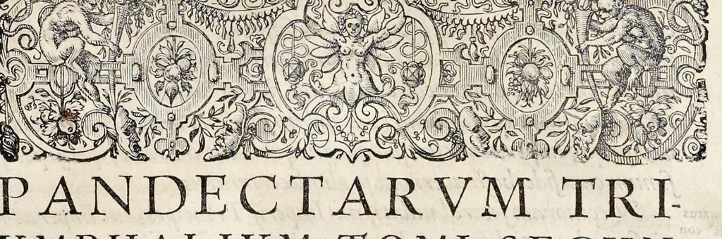 An illustration from Pandectae trivmphales, siue, Pomparvm et festorvm ac solennivm apparatvvm, conviviorvm, spectacvlorvm, simvlacrorvm bellicorvm equestrivm et pedestrivm, navmachiarum, ludorum deniq[ue] omnium nobiliorum, quot hactenus vbiq[ue] gentium re bello bene gesta ... edita concelebrataque sunt, tomi dvo : qvorvm prior de trivmphis ... heroum ... tractat : posterior ... hastilvdiorvm per Germaniam tradit initia ..., 1586, leaf 488