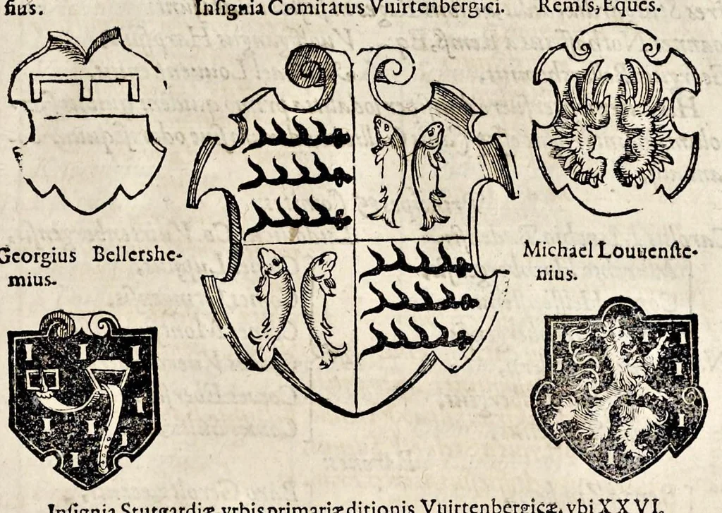 An illustration from Pandectae trivmphales, siue, Pomparvm et festorvm ac solennivm apparatvvm, conviviorvm, spectacvlorvm, simvlacrorvm bellicorvm equestrivm et pedestrivm, navmachiarum, ludorum deniq[ue] omnium nobiliorum, quot hactenus vbiq[ue] gentium re bello bene gesta ... edita concelebrataque sunt, tomi dvo : qvorvm prior de trivmphis ... heroum ... tractat : posterior ... hastilvdiorvm per Germaniam tradit initia ..., 1586, leaf 706
