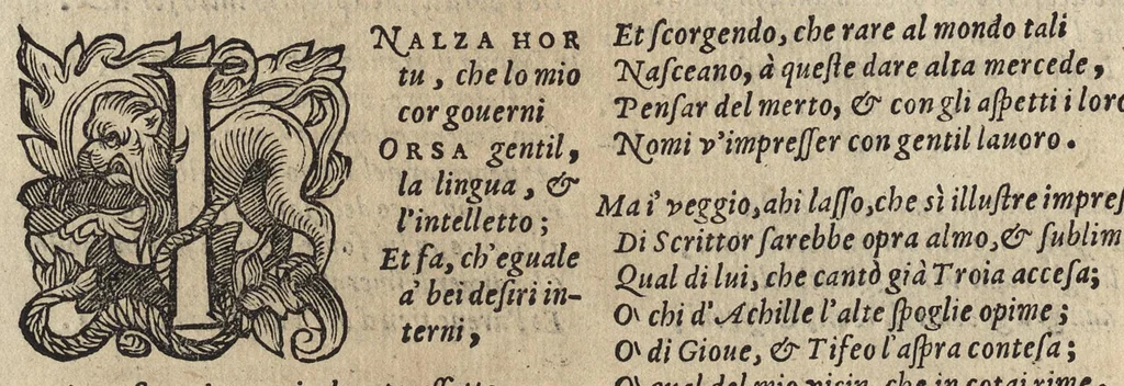 An illustration from Il fido amante : poema eroico, 1582, leaf 153