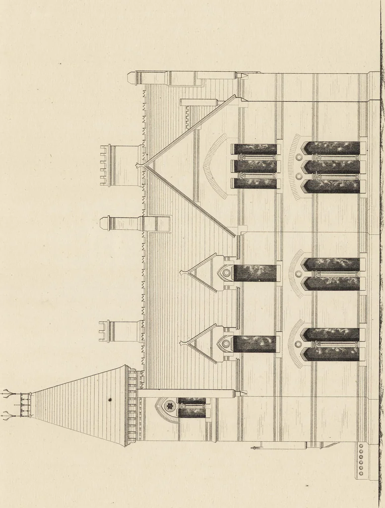 An illustration from Cottage, lodge, and villa architecture, 1870, leaf 158