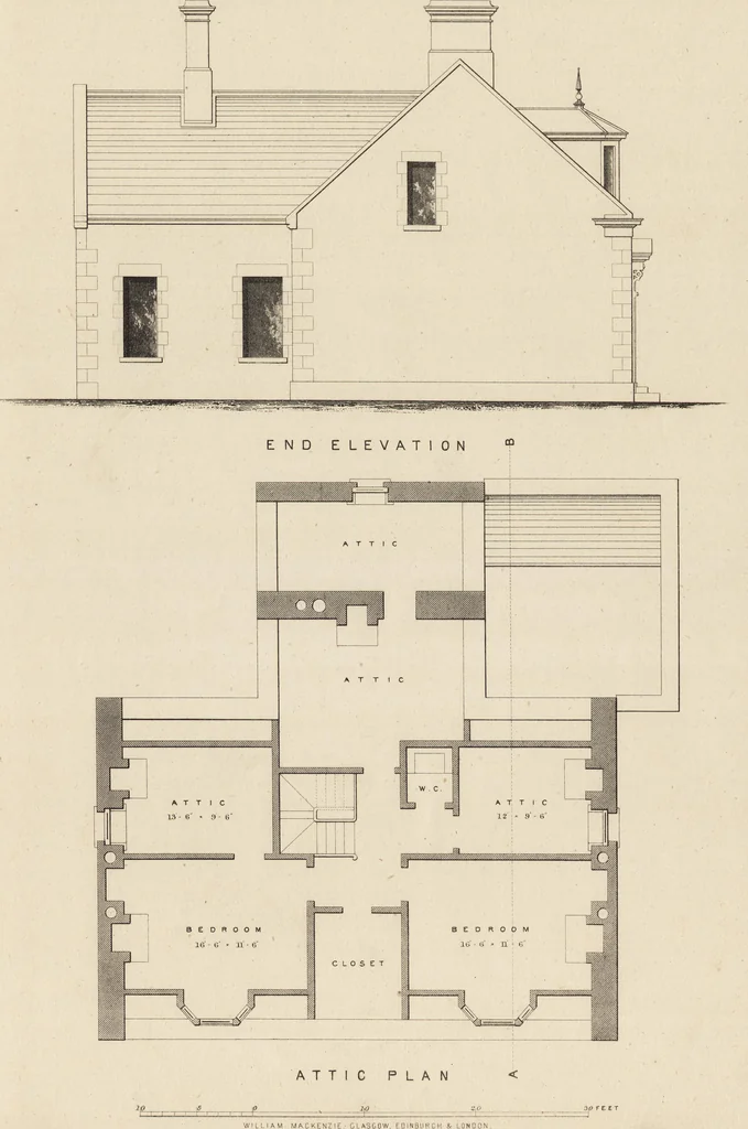 An illustration from Cottage, lodge, and villa architecture, 1870, leaf 188