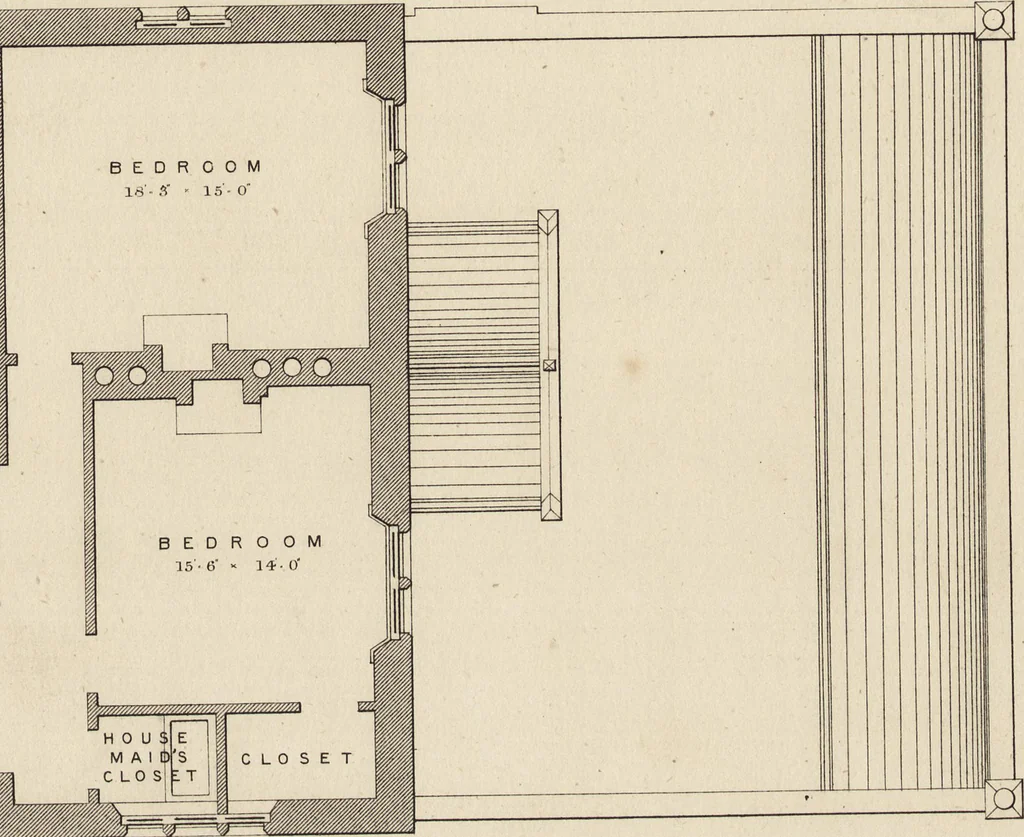 An illustration from Cottage, lodge, and villa architecture, 1870, leaf 310