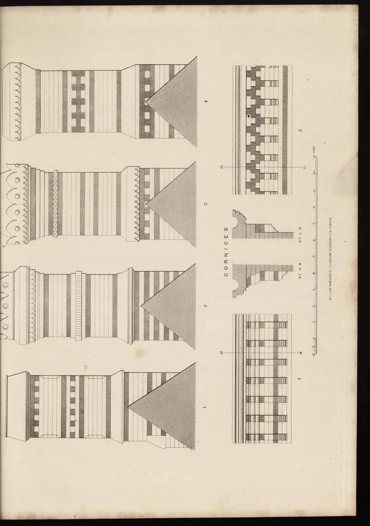 An illustration from Cottage, lodge, and villa architecture, 1870, leaf 340