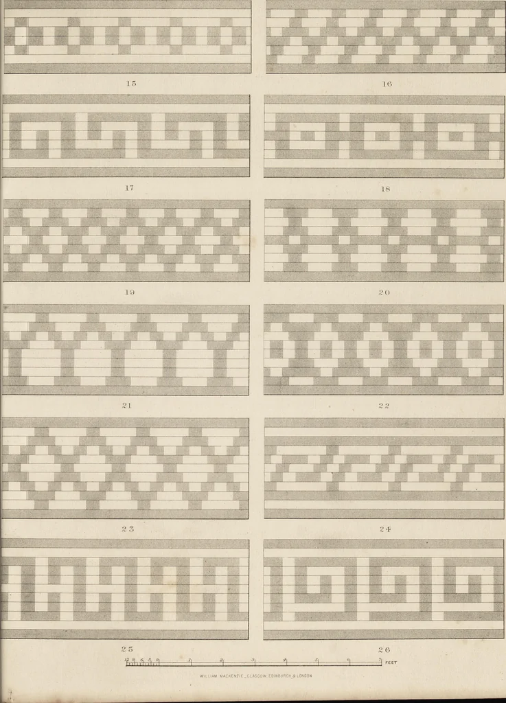 An illustration from Cottage, lodge, and villa architecture, 1870, leaf 344