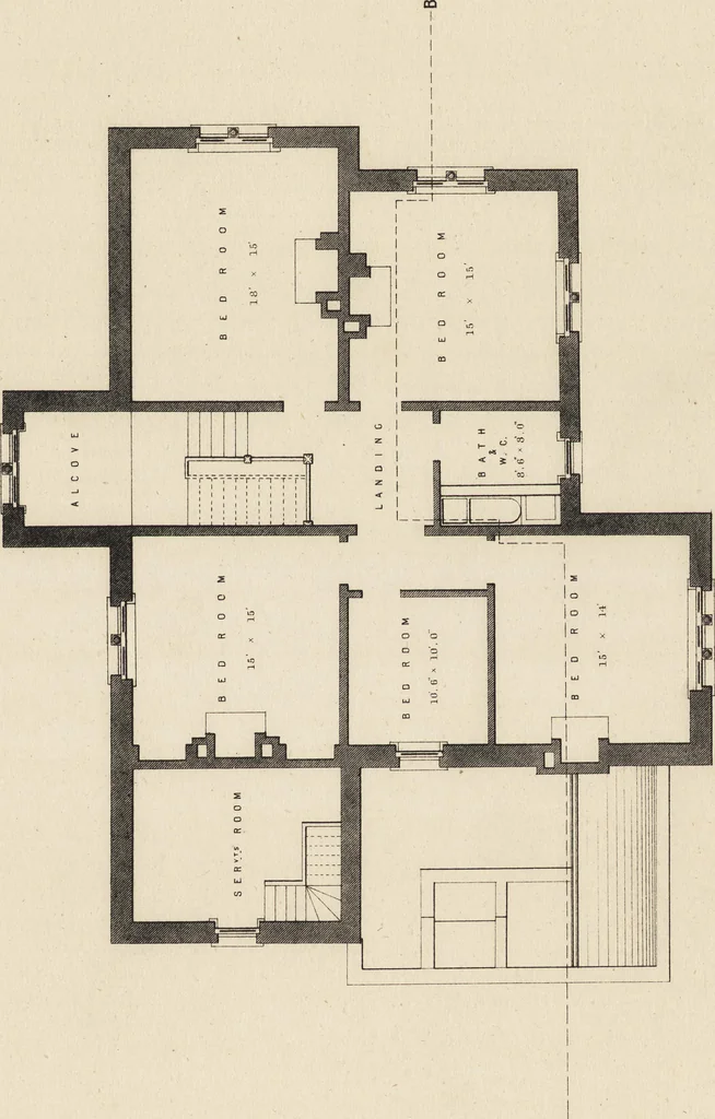 An illustration from Cottage, lodge, and villa architecture, 1870, leaf 350