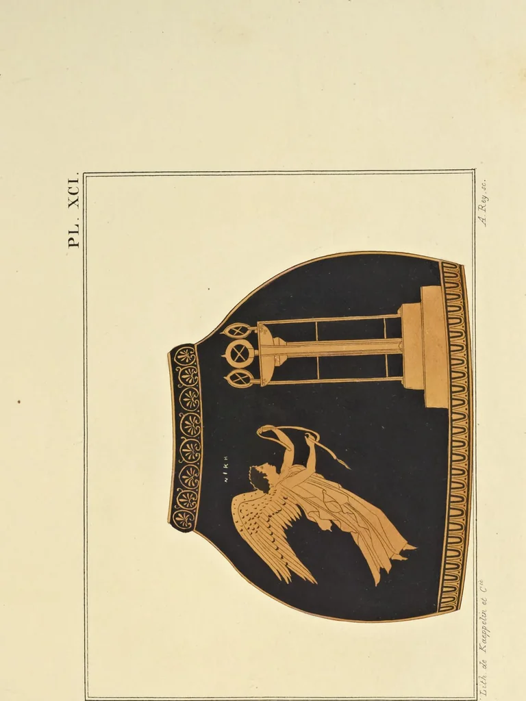 An illustration from Élite des monuments céramographiques; matériaux pour l'histoire des religions et des moeurs de l'antiquité;, 1844, leaf 652