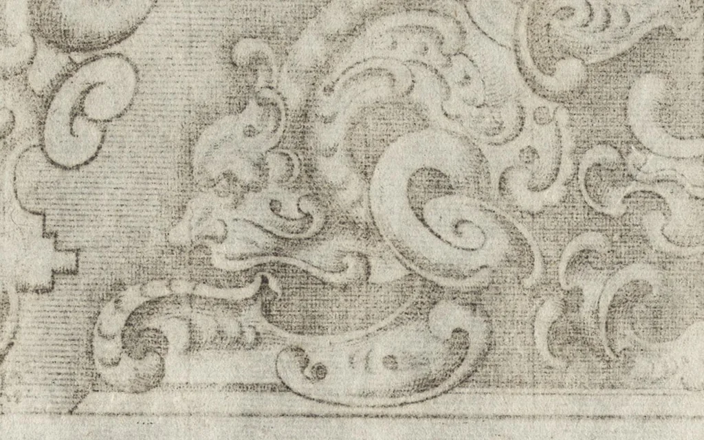 An illustration from Neues Zieratenbuch, den Schreinern, Tischlern oder Küstlern und Bildhauer[n] sehr dienstlich, 1650, leaf 71