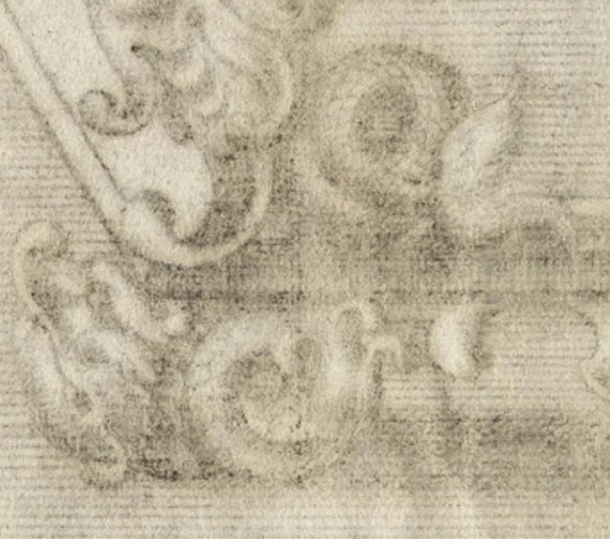 An illustration from Neues Zieratenbuch, den Schreinern, Tischlern oder Küstlern und Bildhauer[n] sehr dienstlich, 1650, leaf 97