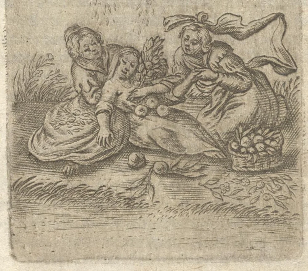 An illustration from Pia desideria : tribus libris comprehensa, 1694, leaf 140