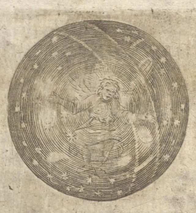 An illustration from Pia desideria : tribus libris comprehensa, 1694, leaf 153