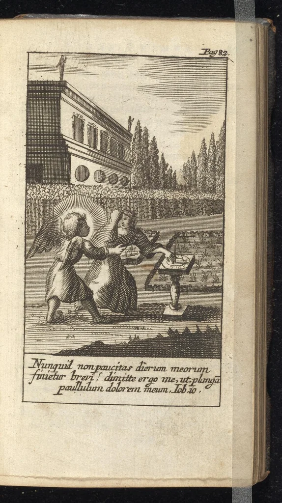 An illustration from Pia desideria : tribus libris comprehensa, 1657, leaf 118