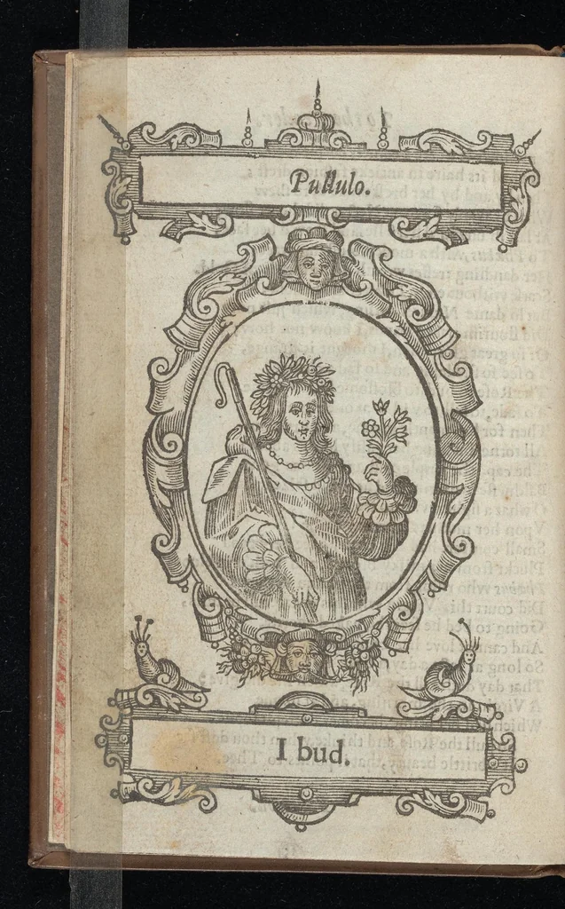 An illustration from Kalendarium humanae vitae = The Kalender of mans life, 1638, leaf 19