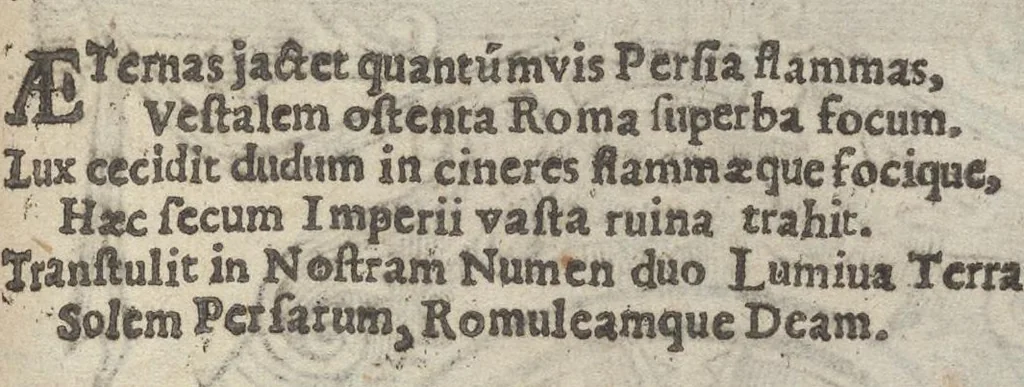 An illustration from Lychnocausia, siue, Moralia facum emblemata = Lights, morall emblems, 1638, leaf 14